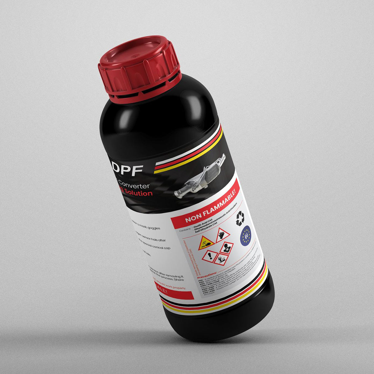 Soluția germană de curățat filtre de particule GerTechTeile DPF 1000 ml | Reducere 30% - Timp limitat!