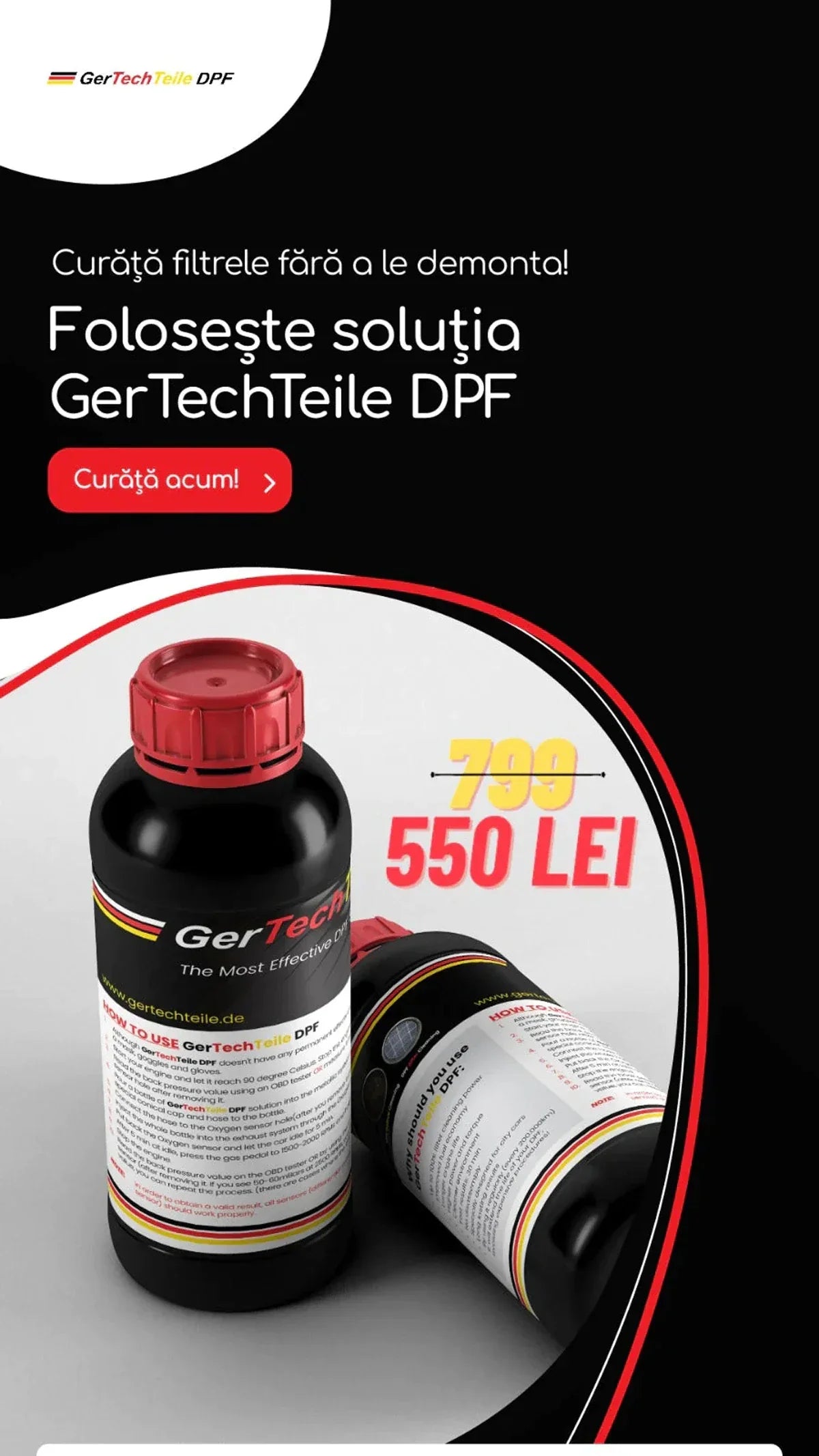 Ce este curatarea DPF? Cum se foloseste Solutia de curatare DPF Diesel?